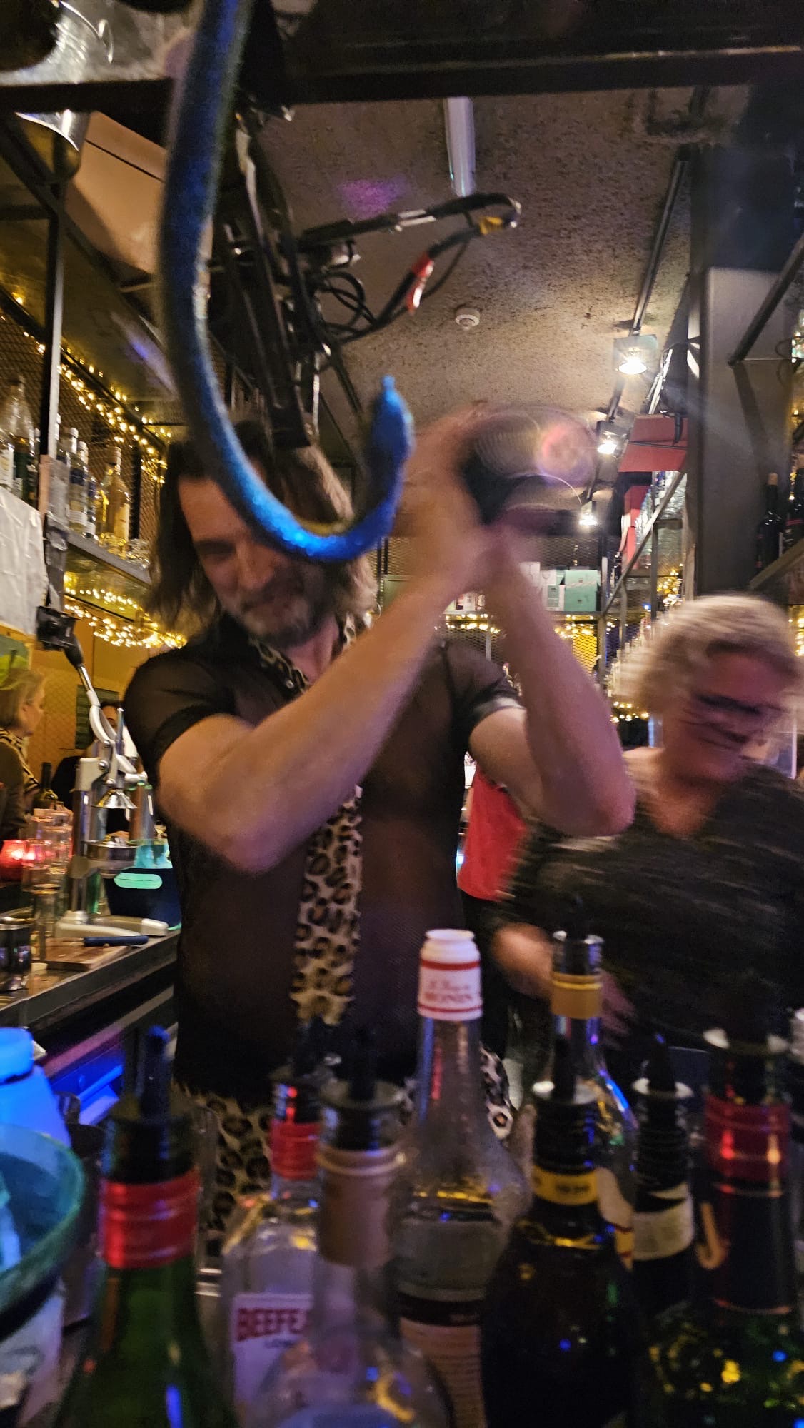 Mastershaker achter de bar
